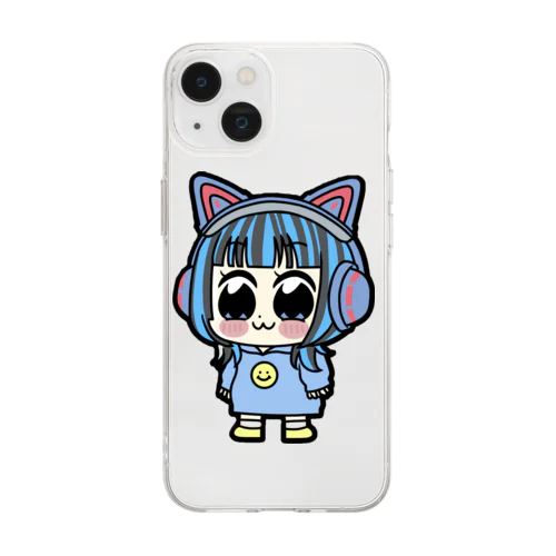 ぐちこ単体スマホケース Soft Clear Smartphone Case