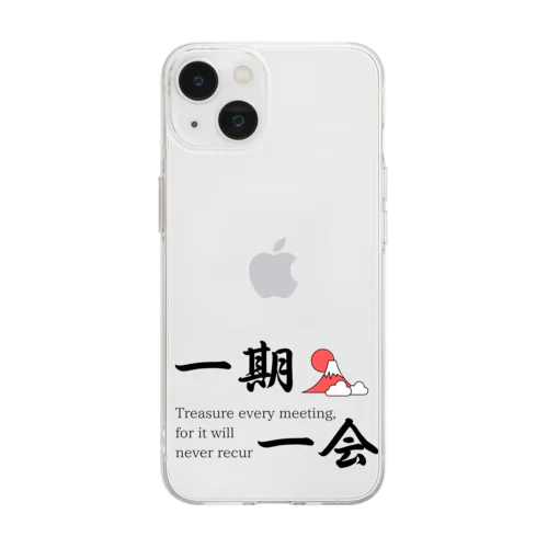 一期一会 Soft Clear Smartphone Case