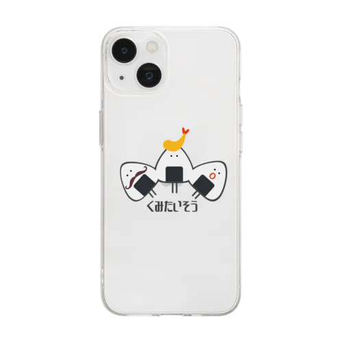 組体操 Soft Clear Smartphone Case