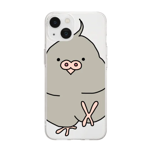 ちくたん Soft Clear Smartphone Case