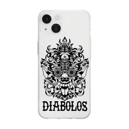 『DIABOLOS（ﾜﾝﾎﾟｲﾝﾄ）』 Soft Clear Smartphone Case