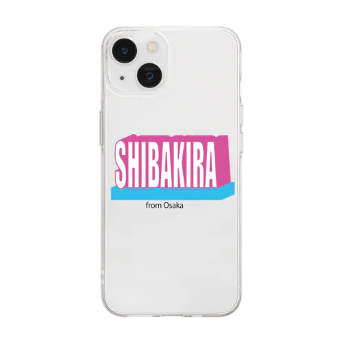 しばキラネオンバー（グッズ） Soft Clear Smartphone Case