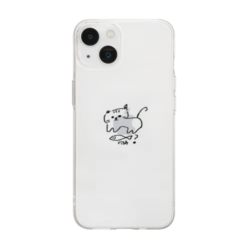 fish？ Soft Clear Smartphone Case