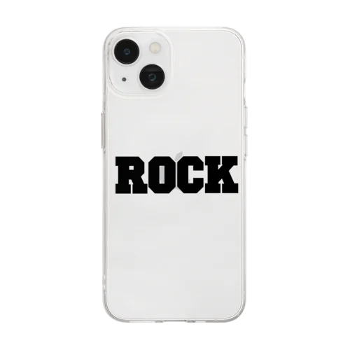 ROCK ロック　69 Soft Clear Smartphone Case