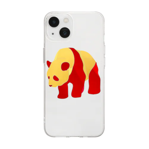 広熨斗隼人のカラーパンダ🐼２ Soft Clear Smartphone Case