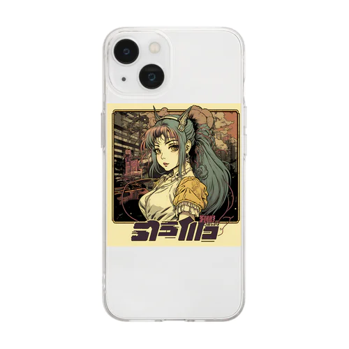 #0163 OTOME from Different Worlds by EdoAI Soft Clear Smartphone Case