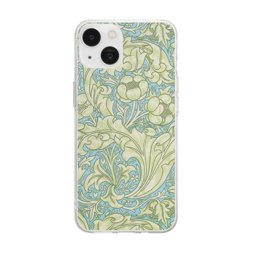 Bachelor's Button by William Morris Soft Clear Smartphone Case