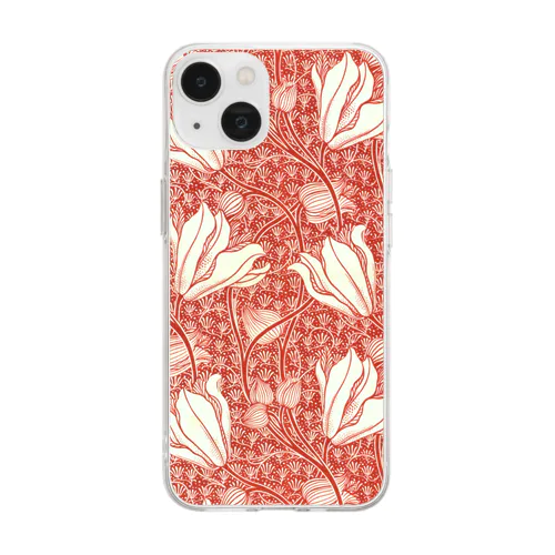 The Lily by William Morris Soft Clear Smartphone Case