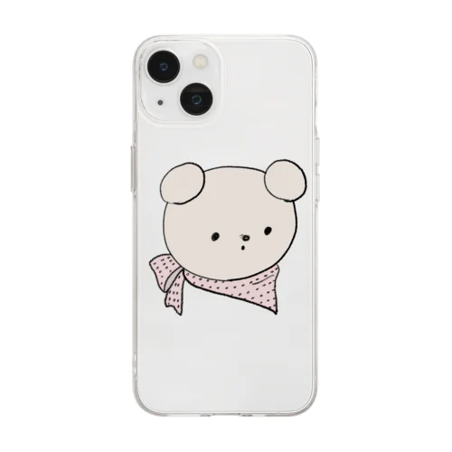 こぐまちゃん Soft Clear Smartphone Case