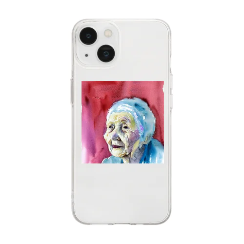 grandma Soft Clear Smartphone Case