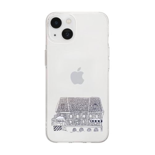 自由なホテル Soft Clear Smartphone Case