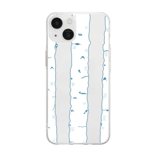 白樺 Soft Clear Smartphone Case