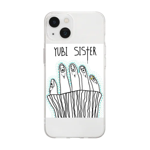 YUBI SISTER Soft Clear Smartphone Case