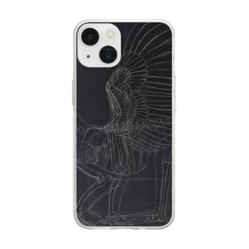 bone rabbit Soft Clear Smartphone Case