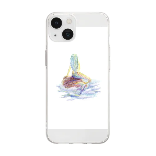 人魚 Soft Clear Smartphone Case