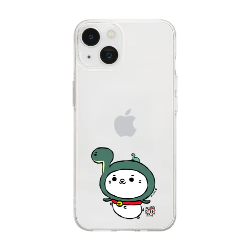 にゃんころげ#0008 Soft Clear Smartphone Case