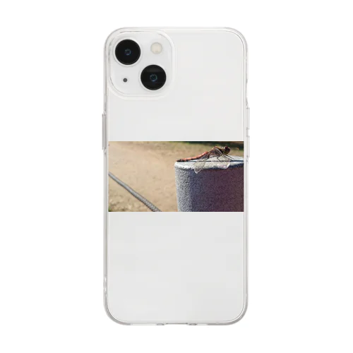 トンボ Soft Clear Smartphone Case