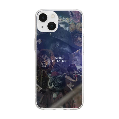 NOBLE IMITATION Soft Clear Smartphone Case