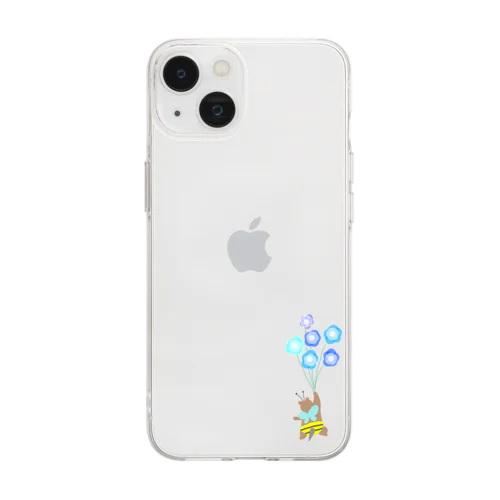 熊の冒険 Soft Clear Smartphone Case
