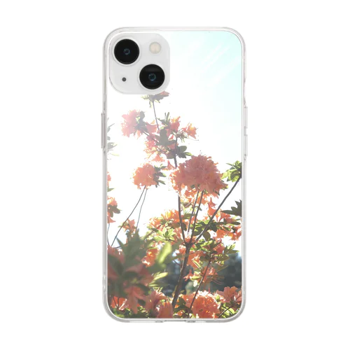 kukka01 Soft Clear Smartphone Case