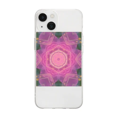 cute flower Soft Clear Smartphone Case