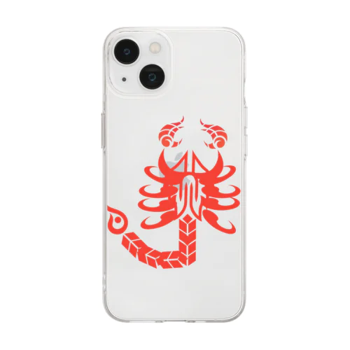 サソリ🦂 Soft Clear Smartphone Case