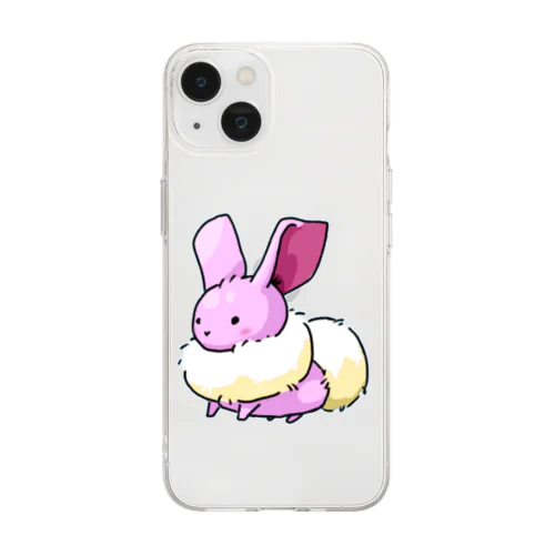 もふらび Soft Clear Smartphone Case