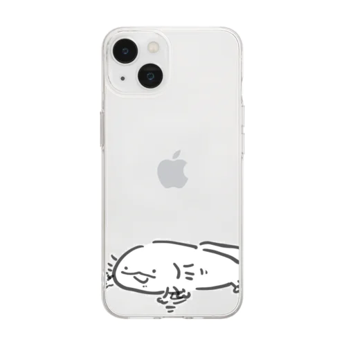 うぱるぱくん Soft Clear Smartphone Case