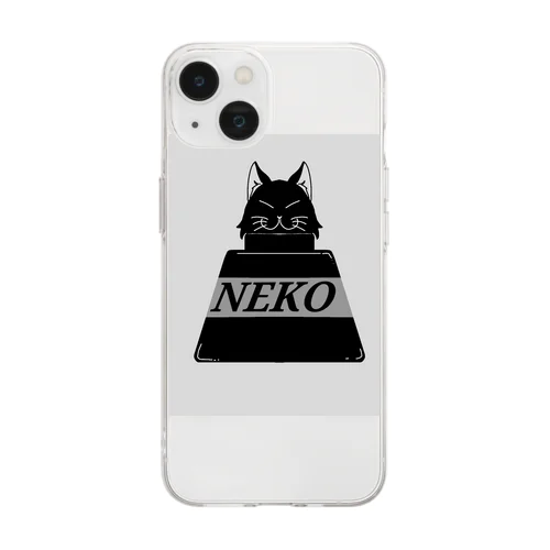 猫インク Soft Clear Smartphone Case