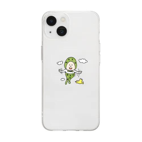 ずきんちゃん01 Soft Clear Smartphone Case