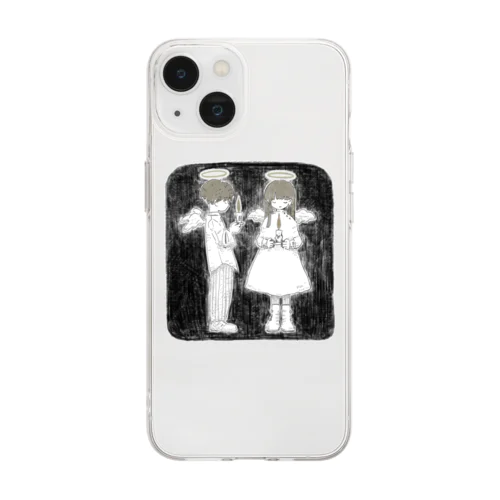 Victor and Sophie Soft Clear Smartphone Case