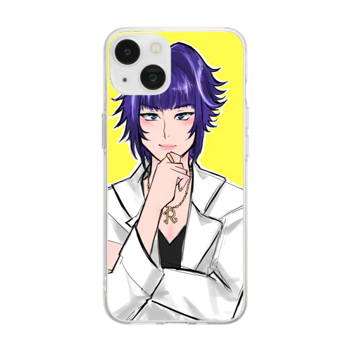 るく氏-1  Soft Clear Smartphone Case