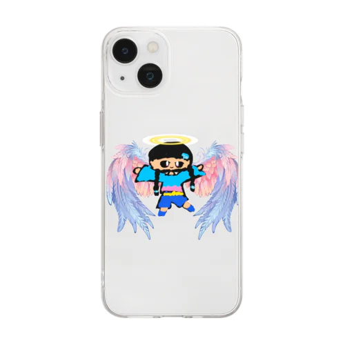 雲の妖精🧚‍♀️ Soft Clear Smartphone Case