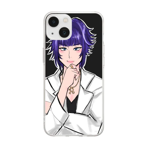 るく氏-2 Soft Clear Smartphone Case