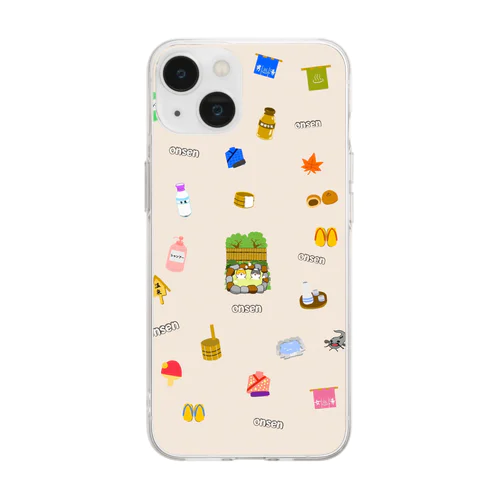 onsen Soft Clear Smartphone Case