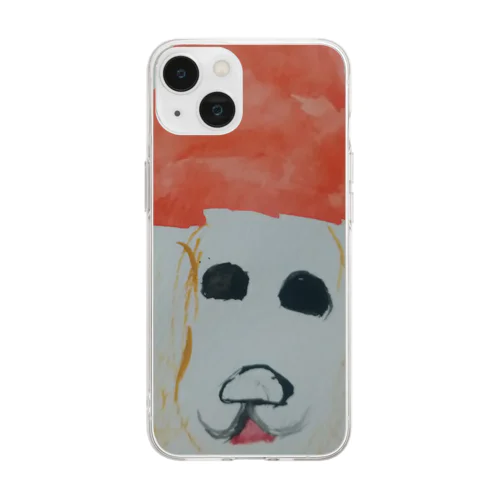 笑う犬 Soft Clear Smartphone Case