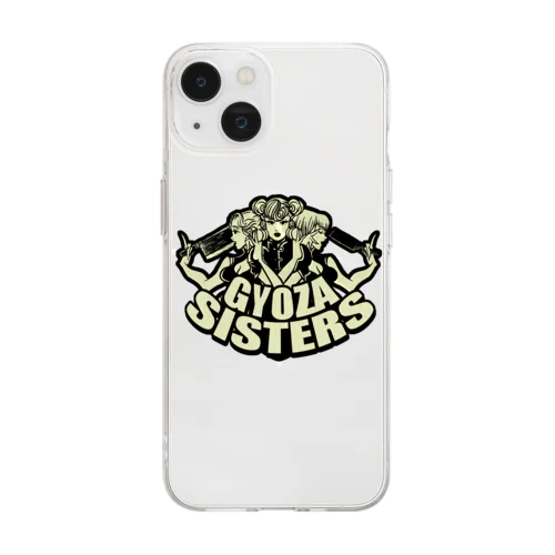 【simple】GYOZA SISTERS Soft Clear Smartphone Case