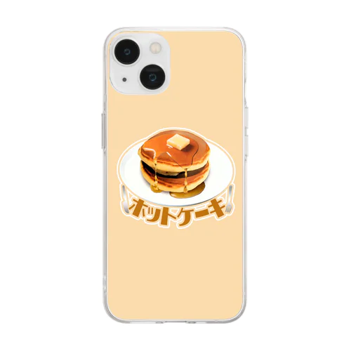 ホットケーキ Soft Clear Smartphone Case