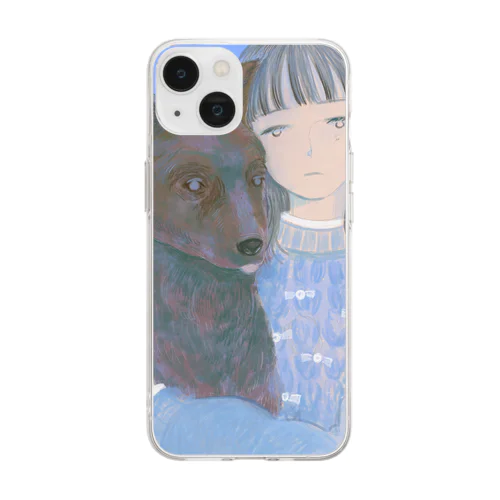 雄弁な彼女 Soft Clear Smartphone Case