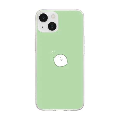 KOBAKEちゃんハート Soft Clear Smartphone Case