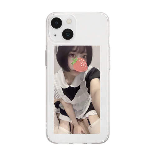 死ぬ人 Soft Clear Smartphone Case