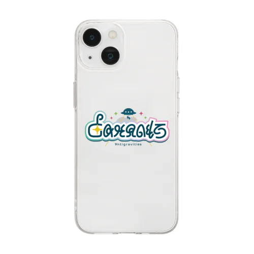 ∀ntigravities　公式ロゴグッズ Soft Clear Smartphone Case