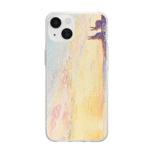 明星 Soft Clear Smartphone Case