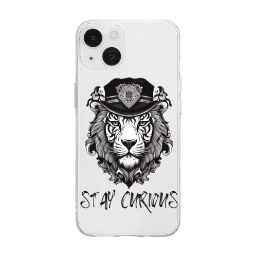stay curious Soft Clear Smartphone Case
