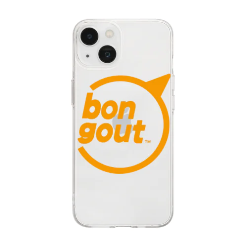 ボングーロゴグッズ Soft Clear Smartphone Case