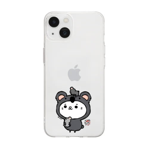 にゃんころげ#0037 Soft Clear Smartphone Case