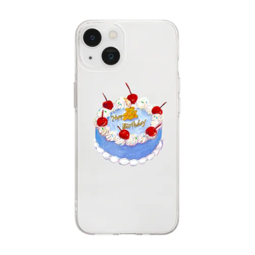 センイルケーキ Soft Clear Smartphone Case