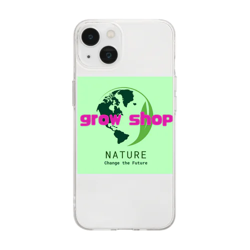 grow shop　ownstyle カラー商品 ソフトクリアスマホケース