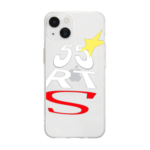 55rts リツイッターズ Soft Clear Smartphone Case