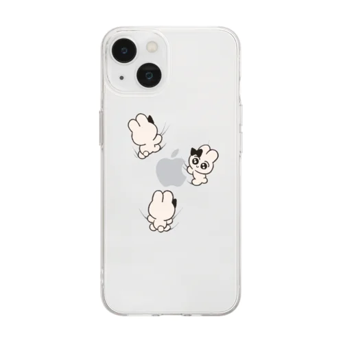 よじよじ Soft Clear Smartphone Case